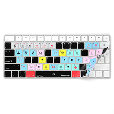 Image of Editors Keys iMovie Keyboard Cover for iMac Magic Wireless Keyboard