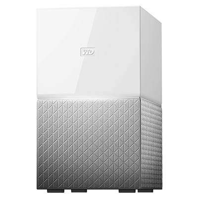 Western Digital My Cloud Home Duo personal cloud storage device 16 TB Ethernet LAN White