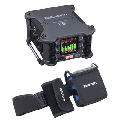 Zoom F6 Recorder Basics Bundle