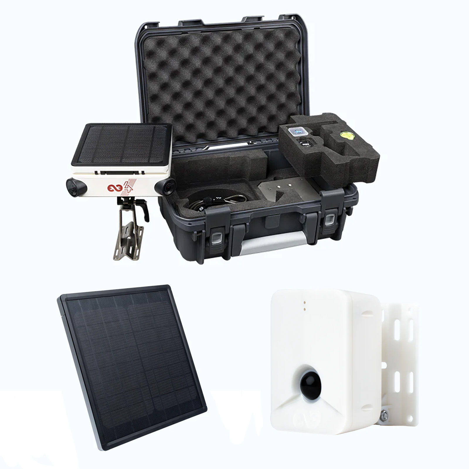 Enlaps Tikee 4 Pack/Sentinel/Solar Panel Bundle