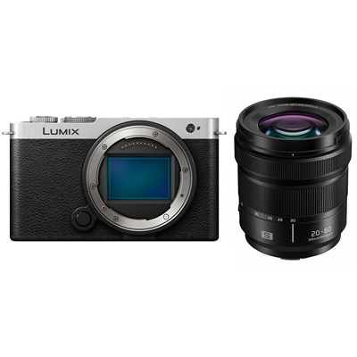 Panasonic Lumix S9 with 20-60mm f3.5-5.6 Lens - Silver