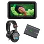 Atomos Shinobi II, Headphones and Battery Bundle