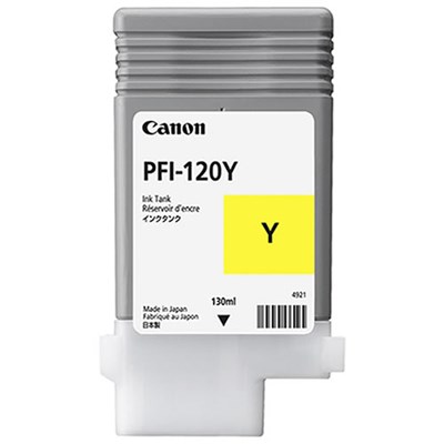 Canon - PFI-120 Yellow (Y) - 130 Ink Tank