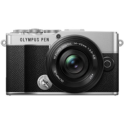 Olympus PEN E-P7 Digital Camera with 14-42mm Lens - Silver
