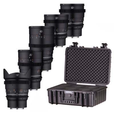 Samyang VDSLR MK2 5-Lens Kit (14mm/24mm/35mm/50mm/85mm) for Sony E