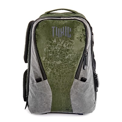 Toxic Valkyrie Camera Backpack Medium - Emerald Green
