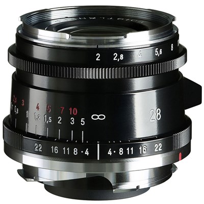 Voigtlander 28mm f2 VM Ultron Vintage Line ASPH Type I Lens for Leica M