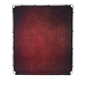 Manfrotto EzyFrame Vintage Background Cover 2 x 2.3m - Crimson