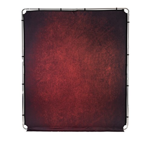 Manfrotto EzyFrame Vintage Background Cover 2 x 2.3m - Crimson