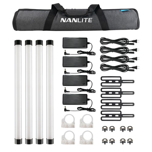 NanLite Pavotube II 15X RGBWW LED Four Tube Kit