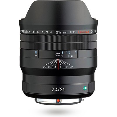 Pentax-D FA HD 21mm f2.4 ED Limited DC WR Lens - Black