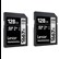 Lexar 128GB Professional 1667x 250MB/Sec UHS-II V60 SDXC Card - Twin Pack