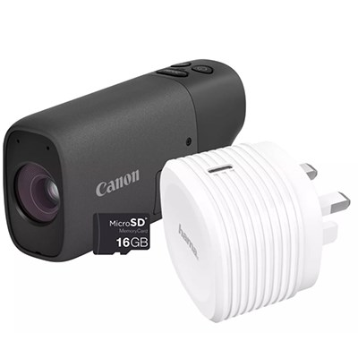 Canon PowerShot Zoom Essential Kit - Black