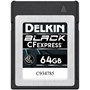 Delkin BLACK 64GB CFexpress (1685MB/s) Memory Card