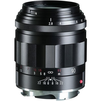 Voigtlander 90mm f2.8 VM Apo-Skopar Lens for Leica M - Black