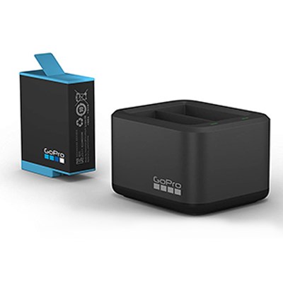 GoPro Dual Battery Charger + Battery (H9 and H10)