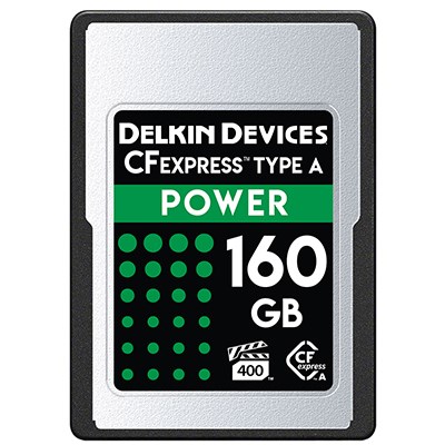 Delkin POWER 160GB 880MB/s Cfexpress Type A Memory Card