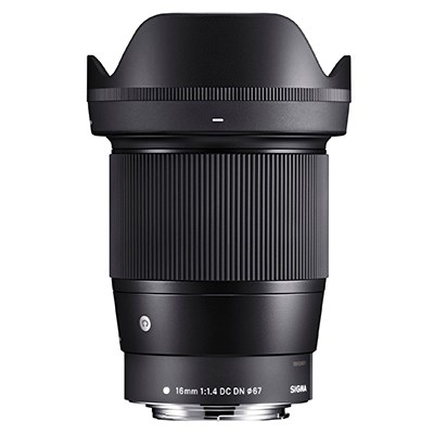 Sigma 16mm f1.4 DC DN Contemporary Lens for Fujifilm X