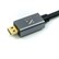 ZILR High Speed HDMI Secure Cable (4Kp60 Hyper-Thin Type-A Full to Type-D Micro) 1m / 3.3ft