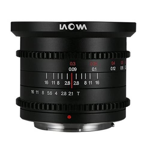 Laowa 6mm T2.1 Zero-D Cine Lens for Micro Four Thirds