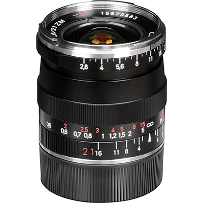 Zeiss 21mm f2.8 Biogon T* ZM Lens for Leica M - Black