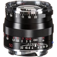Zeiss 50mm f2 Planar T* ZM Lens for Leica M - Black