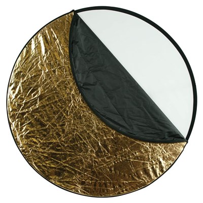 Westcott Collapsible 5-in-1 Reflector with Gold Surface - 100cm