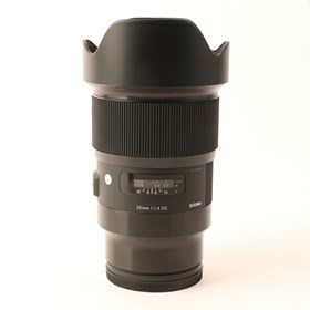 USED Sigma 20mm f1.4 DG HSM Art Lens - L-Mount