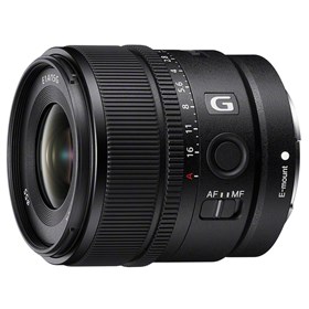 Sony E 15mm f1.4 G Lens