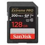 SanDisk Extreme PRO 128GB 200MB/s UHS-I V30 SDXC Memory Card