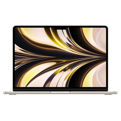 MacBook Air 13.6-inch, Apple M2 chip, 8C CPU, 8C GPU, 8GB RAM, 256GB SSD - Starlight