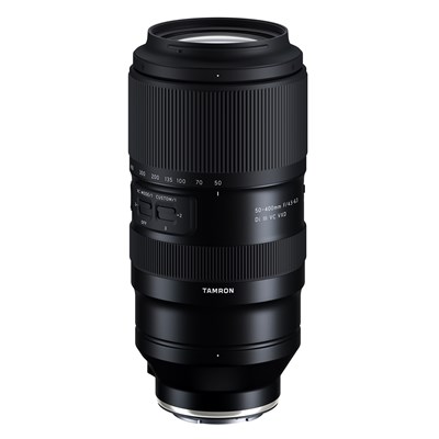 Tamron 50-400mm f4.5-6.3 Di III VC VXD Lens for Sony E