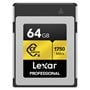 Lexar 64GB Professional (1750MB/Sec) Type B Cfexpress Gold Series Memory Card