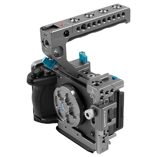 Kondor Blue Sony FX3 Cage - Space Grey Cage with Trigger Handle