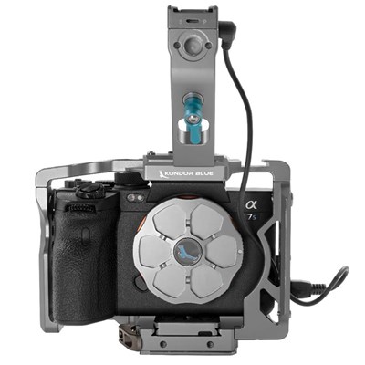 Kondor Blue Sony A7SIII Cage with Start-Stop Trigger Top Handle for A7 Series Cameras Black