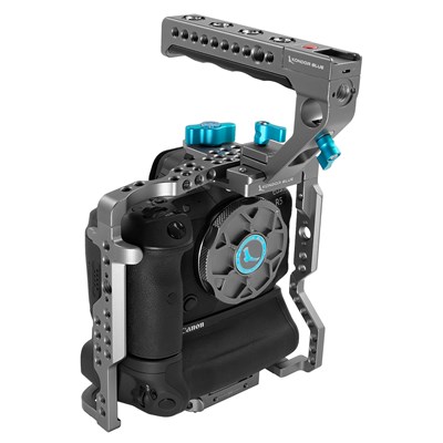 Kondor Blue Canon R5/R6/R Battery Grip Cage Without Top Handle Space Gray