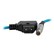 Kondor Blue Coiled D-TAP to LEMO 2 Pin 0B Male Power Cable for Z Cam SmallHD Teradek Black