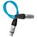 Kondor Blue 18Inch Male XLR to Female XLR audio cable for on-camera mics