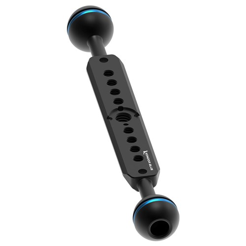 Kondor Blue Cine Magic Arm Extension Bar Double Ball Head Black