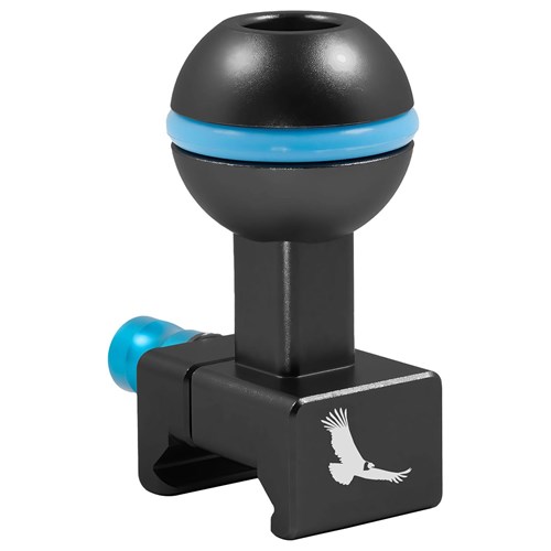 Kondor Blue NATO Clamp to Ball Head for Magic Arms Black