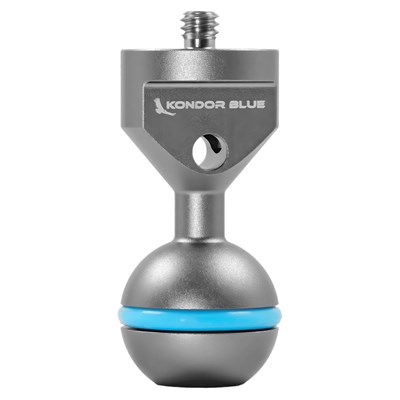 Kondor Blue 1/4Inch Ball Head for Magic Arms Space Gray