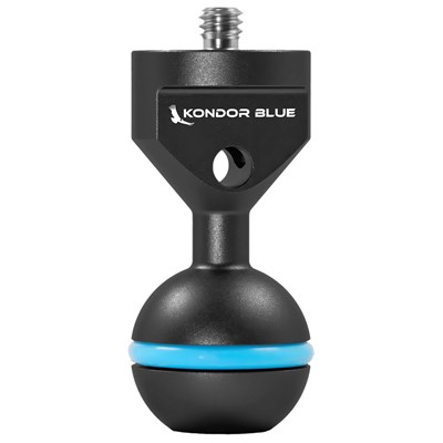 Kondor Blue 1/4Inch Ball Head for Magic Arms Black