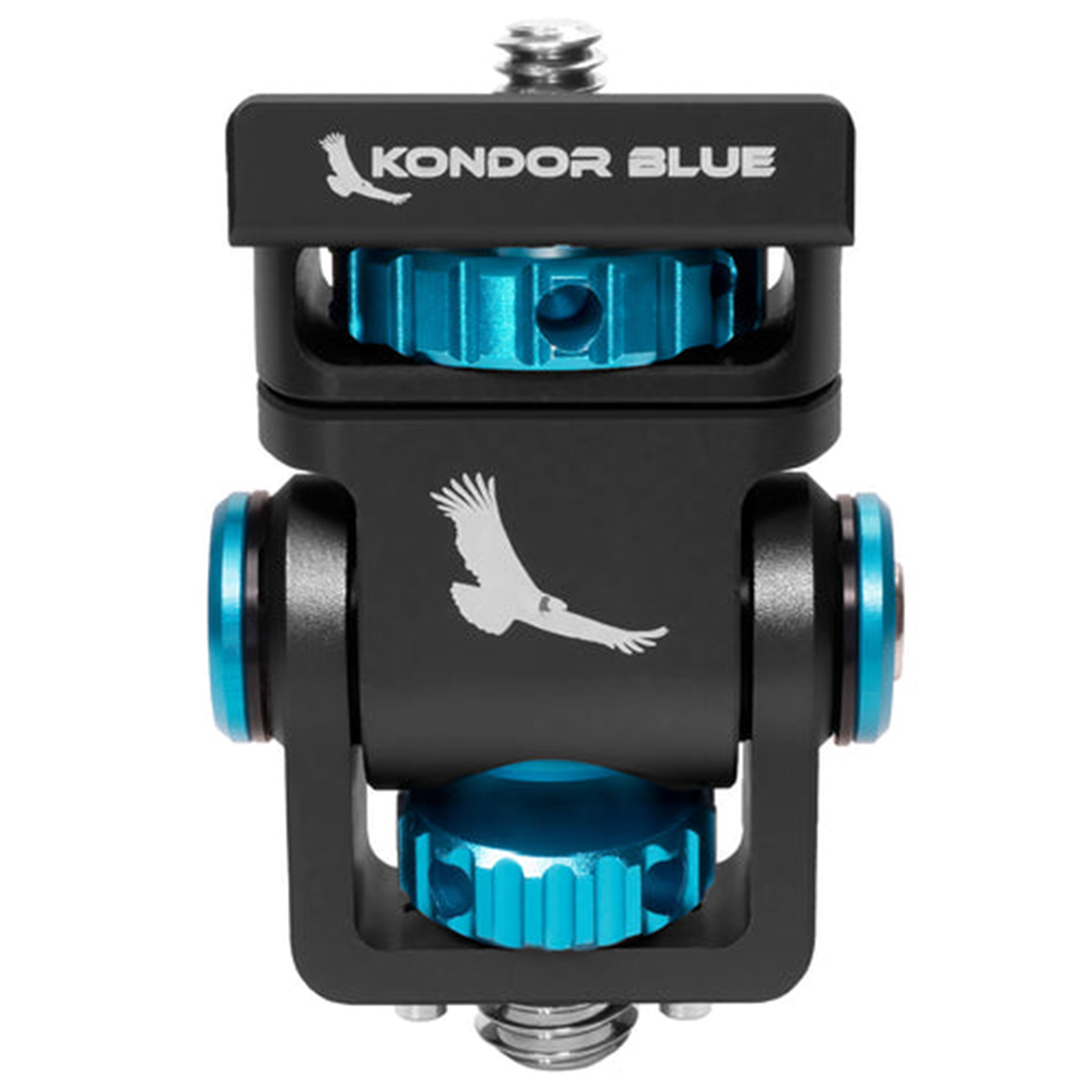 Kondor Blue Swivel Tilt Monitor Mount with Arri Pin Pan/Tilt Black