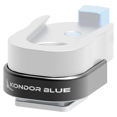 Kondor Blue Cold Shoe to Mini Quick Release Space Gray