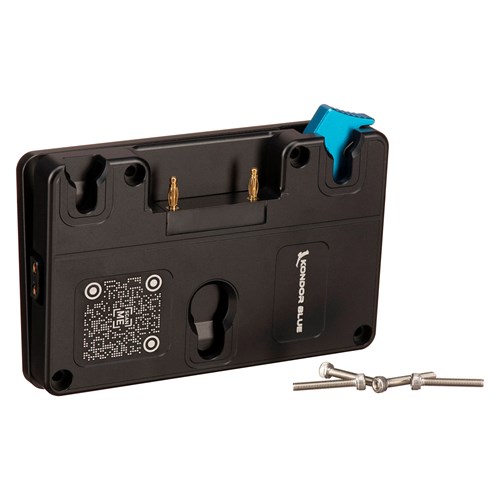 Kondor Blue URSA Gold Mount Battery Plate Black