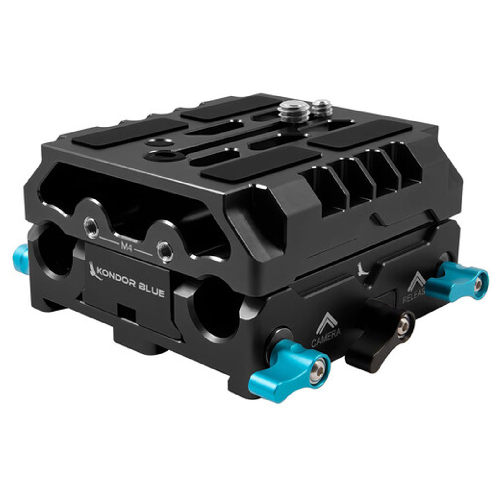 Kondor Blue LWS ARRI Bridge Plate For Cinema Cameras with With Riser for RED KOMODO Black