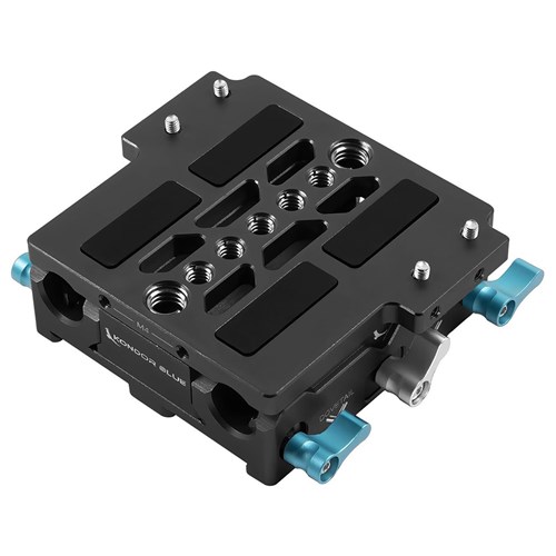 Kondor Blue LWS ARRI Bridge Plate - Riser Plate Only for ARRI Alexa Mini Raven Black