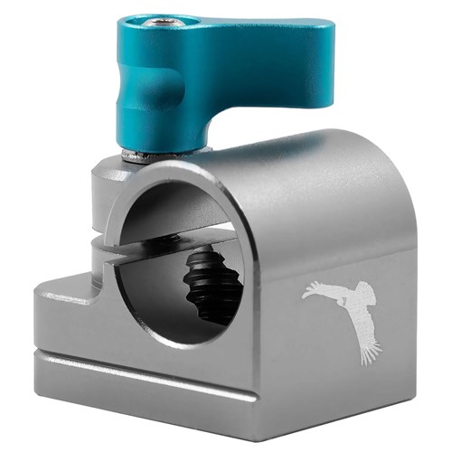 Kondor Blue 15mm Rod Clamp to Accessory Mount Space Gray