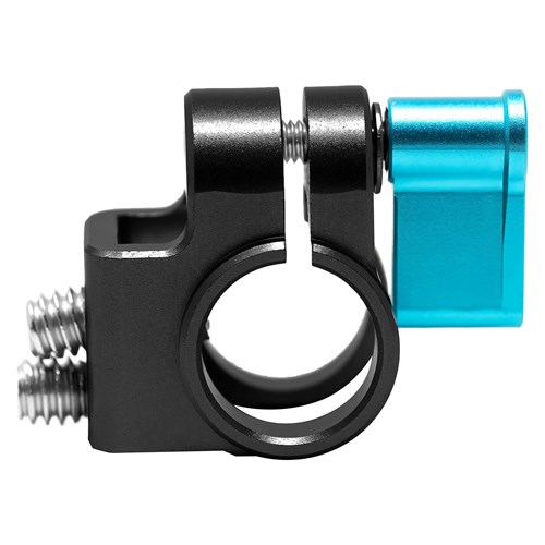 Kondor Blue 15mm Single Rod Clamp for Focus Gears Black