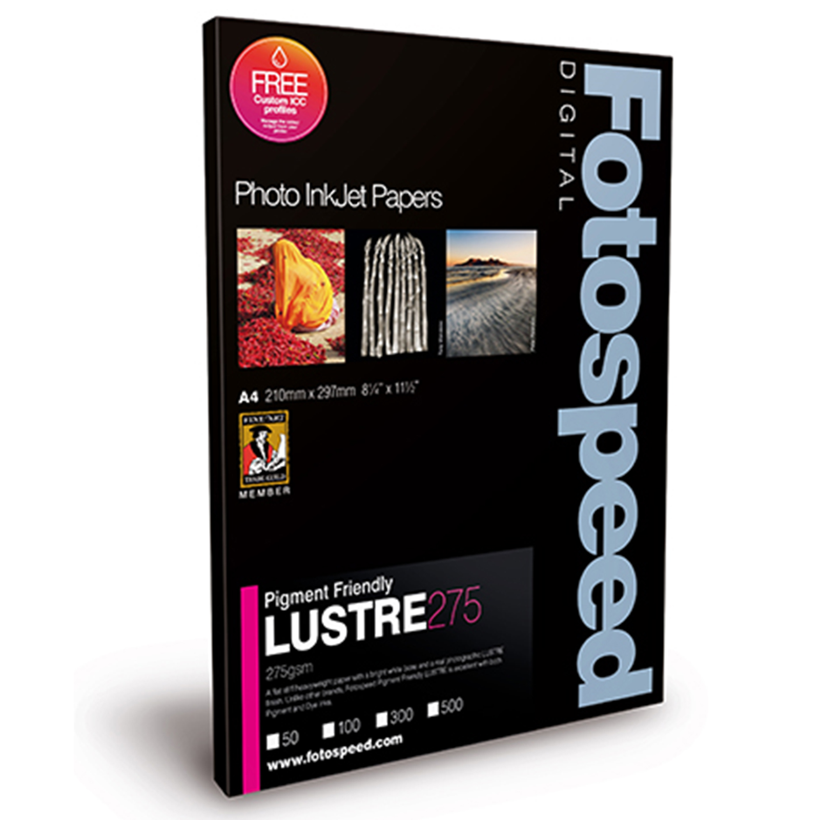 Fotospeed PF Lustre 275 A3 - 50 sheets